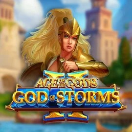 Age Of The Gods: God Of Storms 2 casino game by Playtech – featured logo at Roulettino Casino