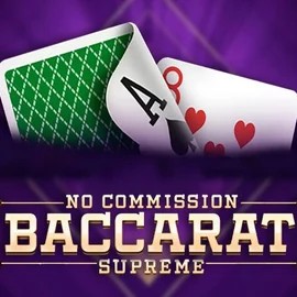 Baccarat Supreme logo by OneTouch Games at Roulettino Casino