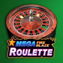 Mega Fire Blaze Roulette slot visual from Playtech available on rouletino.com.es
