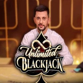 Live Casino logo of Unlimited Blackjack from Ezugi at Roulettino Casino